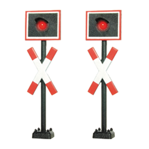 Viessmann H0 5058 2 Andreaskreuze ohne Blinkelektronik