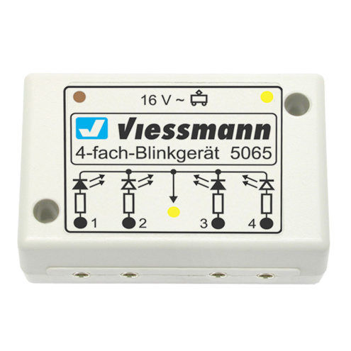 Viessmann 5065 Blinkelektronik für Andreaskreuze