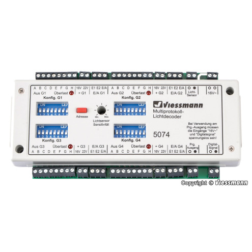Viessmann 5074 Multiprotokoll-Lichtdecoder