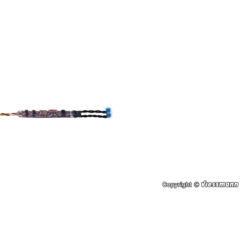 Viessmann 5271 Mini-LED blau, 2 Stück mit Mikro-Blinkelektronik