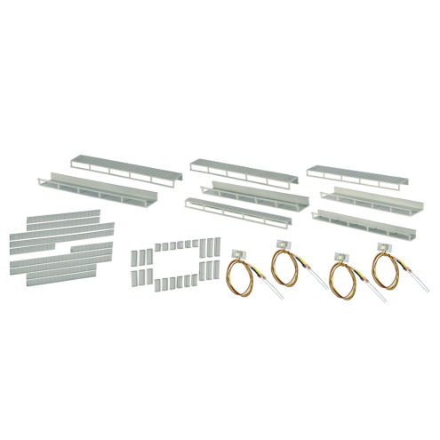 Viessmann H0 6045 Startset Etageninnenbeleuchtung, 8 Schienen,