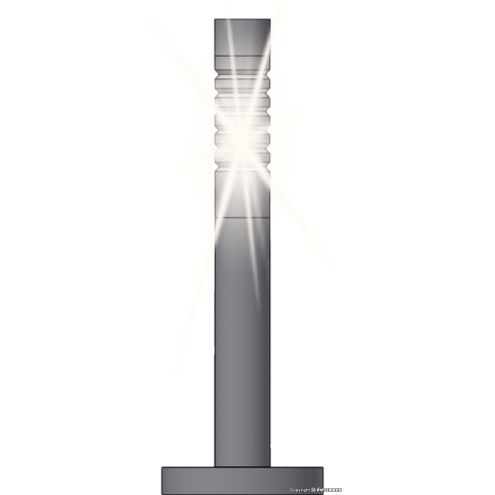 Viessmann H0 6162 Pollerleuchten modern, LED weiß, 3 Stück