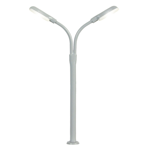 Viessmann N 6495 Peitschenleuchte doppelt weiße LED (alt 64951)