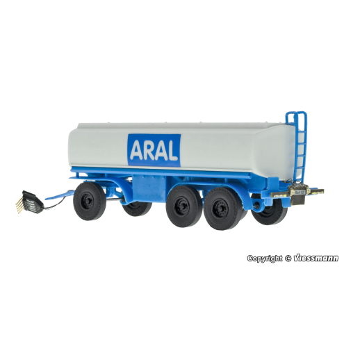 Viessmann H0 8232 CarMotion 3-achs ARAL Tankanhänger, Funktionsmodell