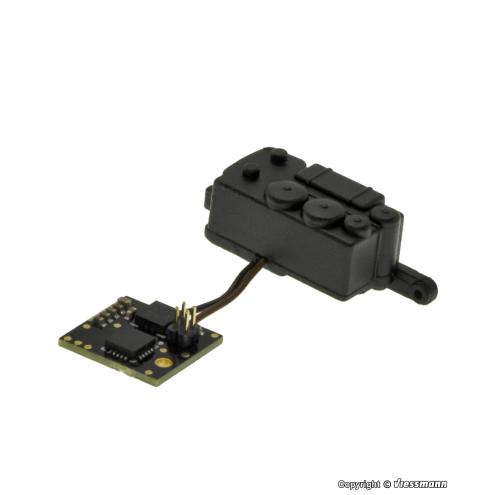 Viessmann H0 8455 CarMotion Nachrüst-Set Sound für MB ACTROS, schwarz