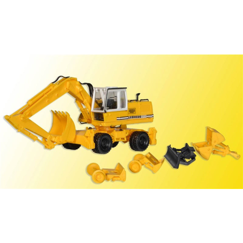 Kibri H0 11264 LIEBHERR Mobilbagger A922 mit Anbaugeräten
