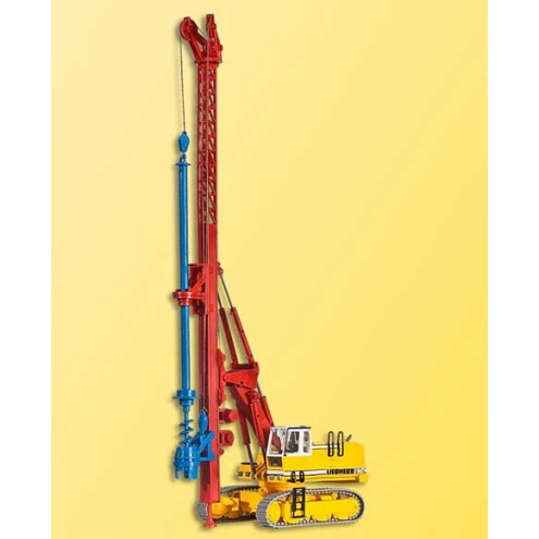 Kibri H0 11279 Hydraulikbagger mit Bohrgerät