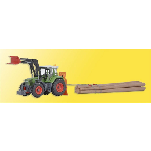 Kibri H0 12246 FENDT mit Frontpolterschild und Trommelwinde