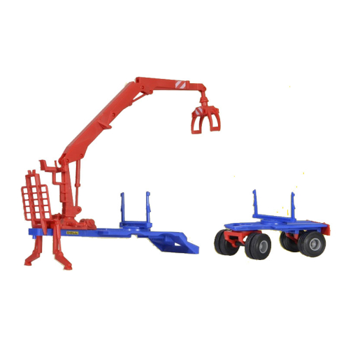 Kibri H0 12251 DOLL Langholzaufbau mit Nachläufer