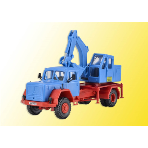 Kibri H0 14130 MAGIRUS Eckhauber mit Baggeraufbau