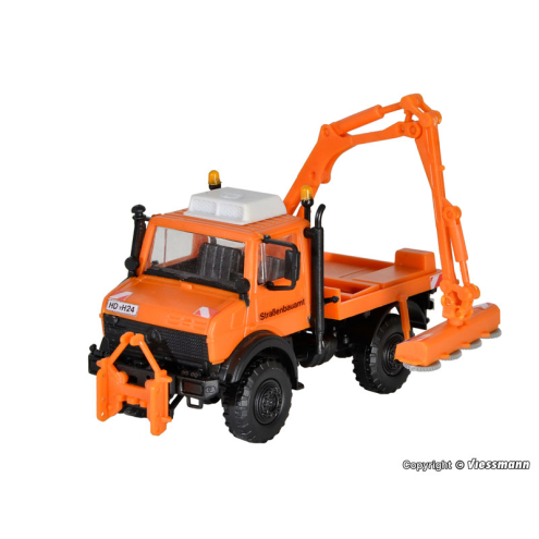 Kibri H0 15004 UNIMOG mit Lichtraumschneidgerät