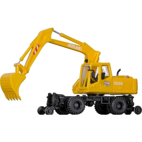 Kibri H0 16312 Atlas Zweiwege Bagger Gleisbau