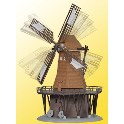 Kibri N/Z 37302 Windmühle mit Antrieb - Funktionsbausatz -