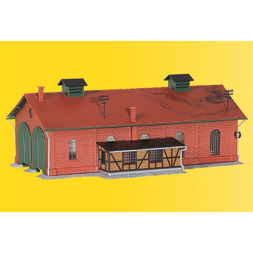 Kibri N 37438 Lokschuppen, zweiständig