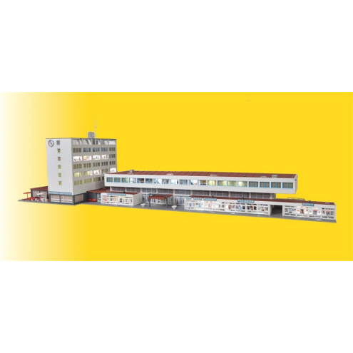 Kibri N 37517 Bahnhof Kehl inkl. Etageninnenbeleuchtung, Funktio