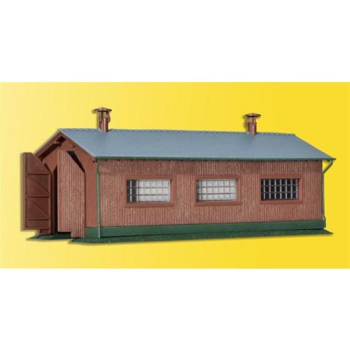 Kibri N 37802 Lokschuppen, einständig