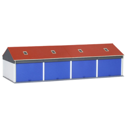 Kibri H0 38136 Garagen für 4 LKW