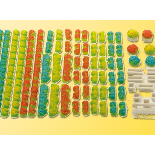 Kibri H0 38141 Deko-Set Blumenkübel und Gartenausstattung