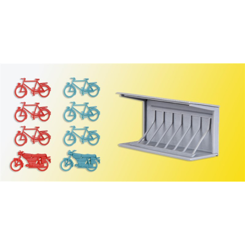 Kibri H0 38143 Deko-Set Fahrradständer