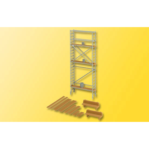 Kibri H0 38145 Deko-Set Baugerüst