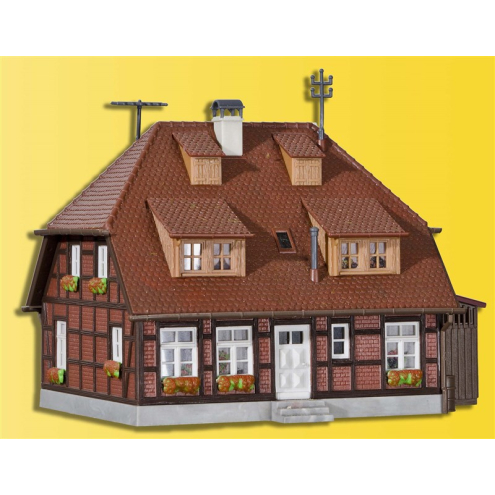 Kibri H0 38209 Haus Mühlenweg Spreewald inkl. Hausbeleuchtungs-S