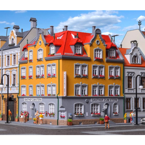 Kibri H0 38350 Eckhaus inkl. Hausbeleuchtungs-Startset