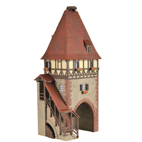 Kibri H0 38470 Fachwerkturm mit Tor