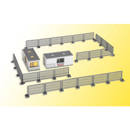 Kibri H0 38626 Gebäude-Container STRABAG mit LED-Beleuchtung