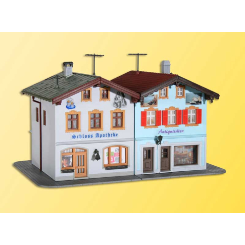 Kibri H0 38821 Schlossapotheke und Antiquitäten in Tölz