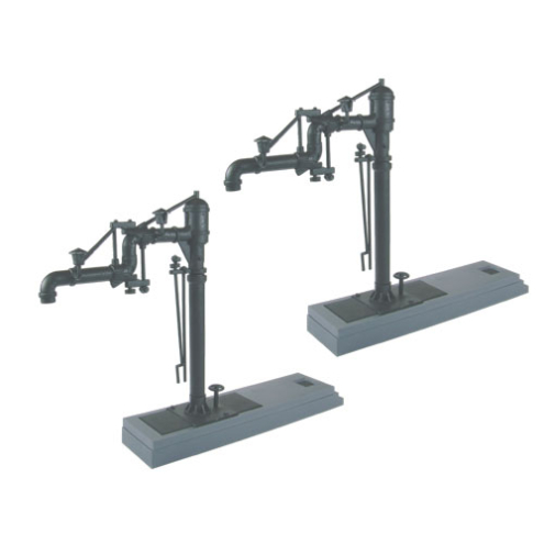 Kibri H0 39422 Wasserkran mit Gelenkausleger, 2 Stück