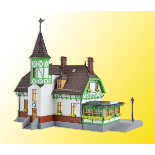 Kibri H0 39509 Bahnhof Burg-Spreewald inkl. Hausbeleuchtungs-Sta