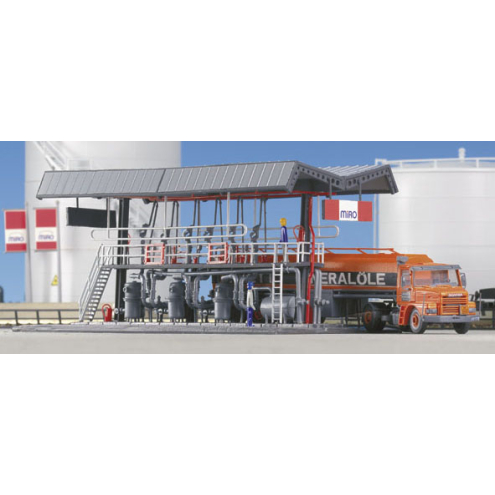 Kibri H0 39834 MIRO Abfüllstation mit SCANIA Tankwagen