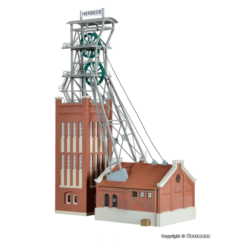 Kibri H0 39845 Förderturm mit Maschinenhaus inkl. Antrieb (alt49