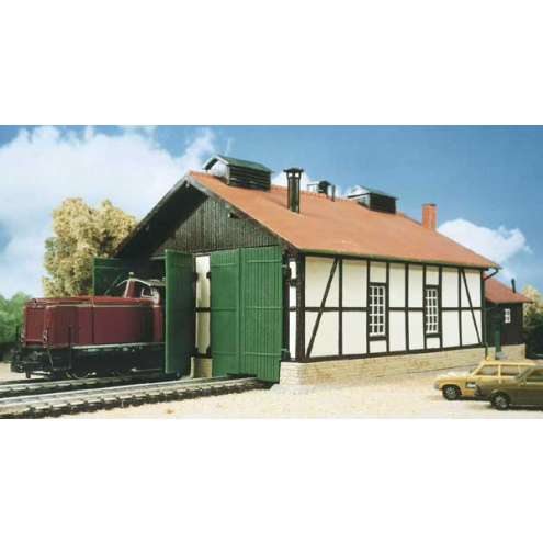 Kibri H0 39438 Lokschuppen, zweiständig