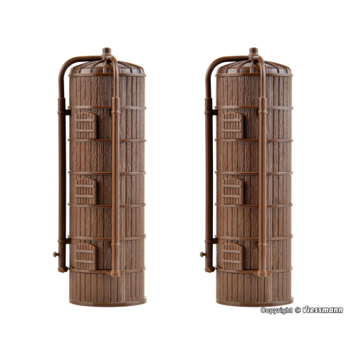 Vollmer H0 43743 Getreidesilo, 2 Stück