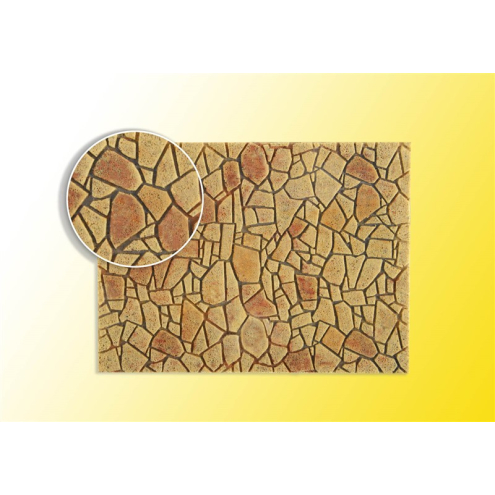 Vollmer H0 48227 Polygonalplatte, mediterran, L 28 x B 16,3 cm