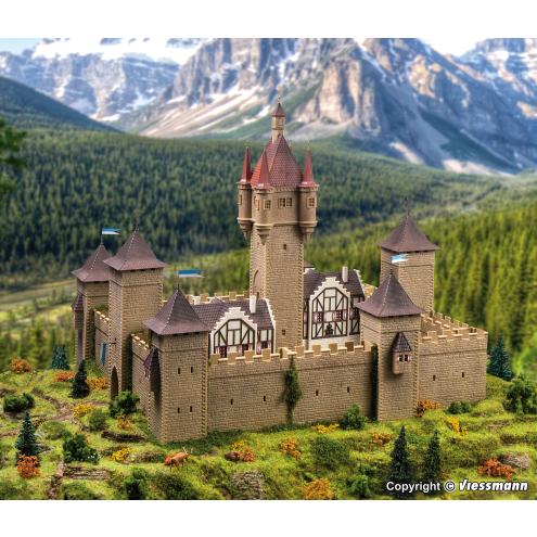 Vollmer H0 49910 Burg aus dem Mittelalter